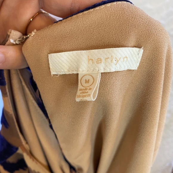 Harlyn long sleeve blue/neutrals Size M - Picture 6 of 6